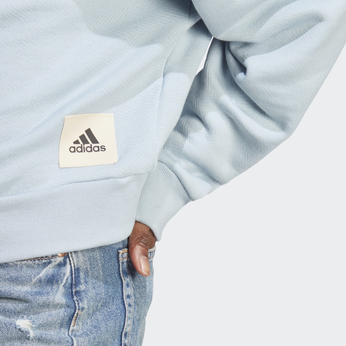 Adidas Sudadera Tela French Terry Lounge. 6