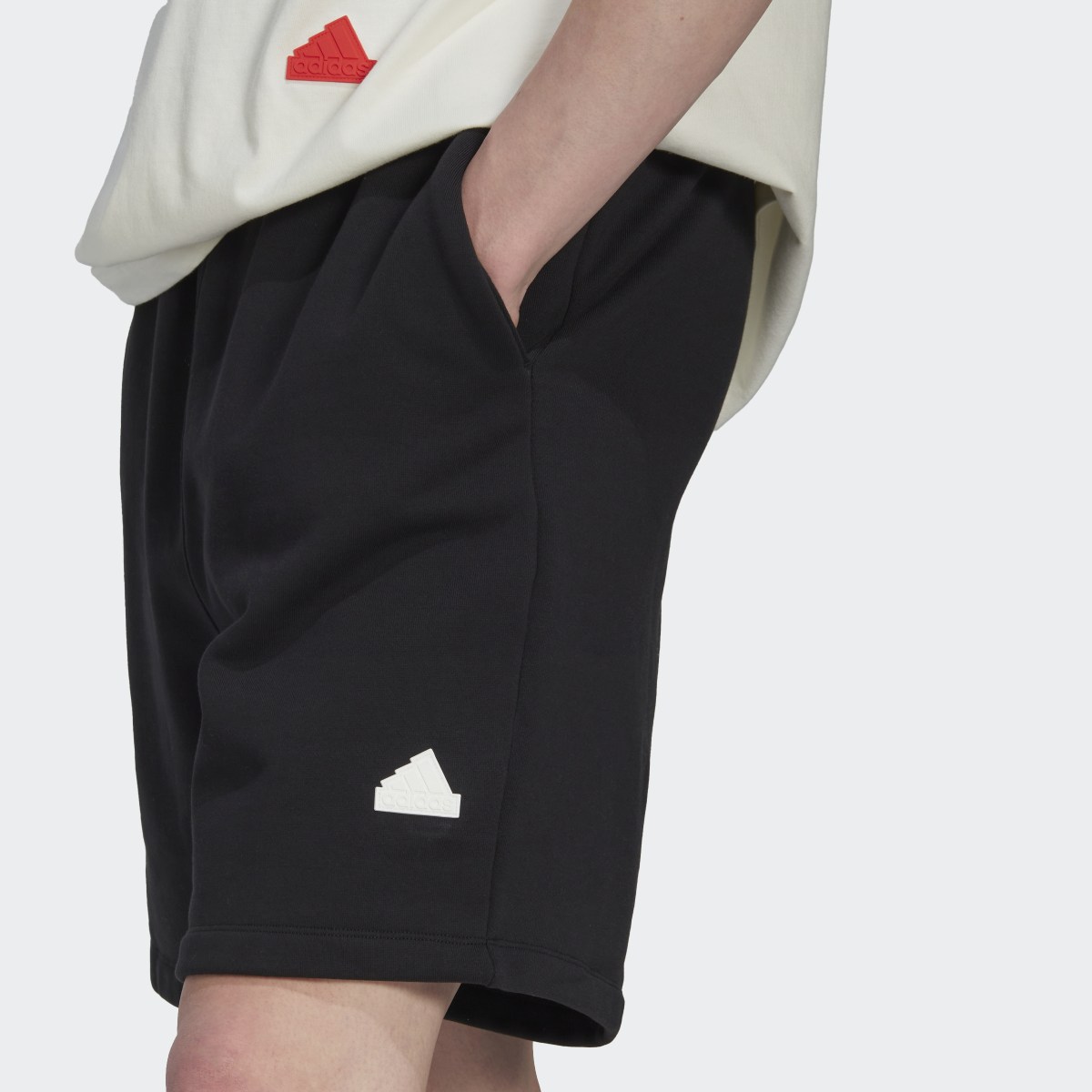 Adidas Fleece Shorts. 7