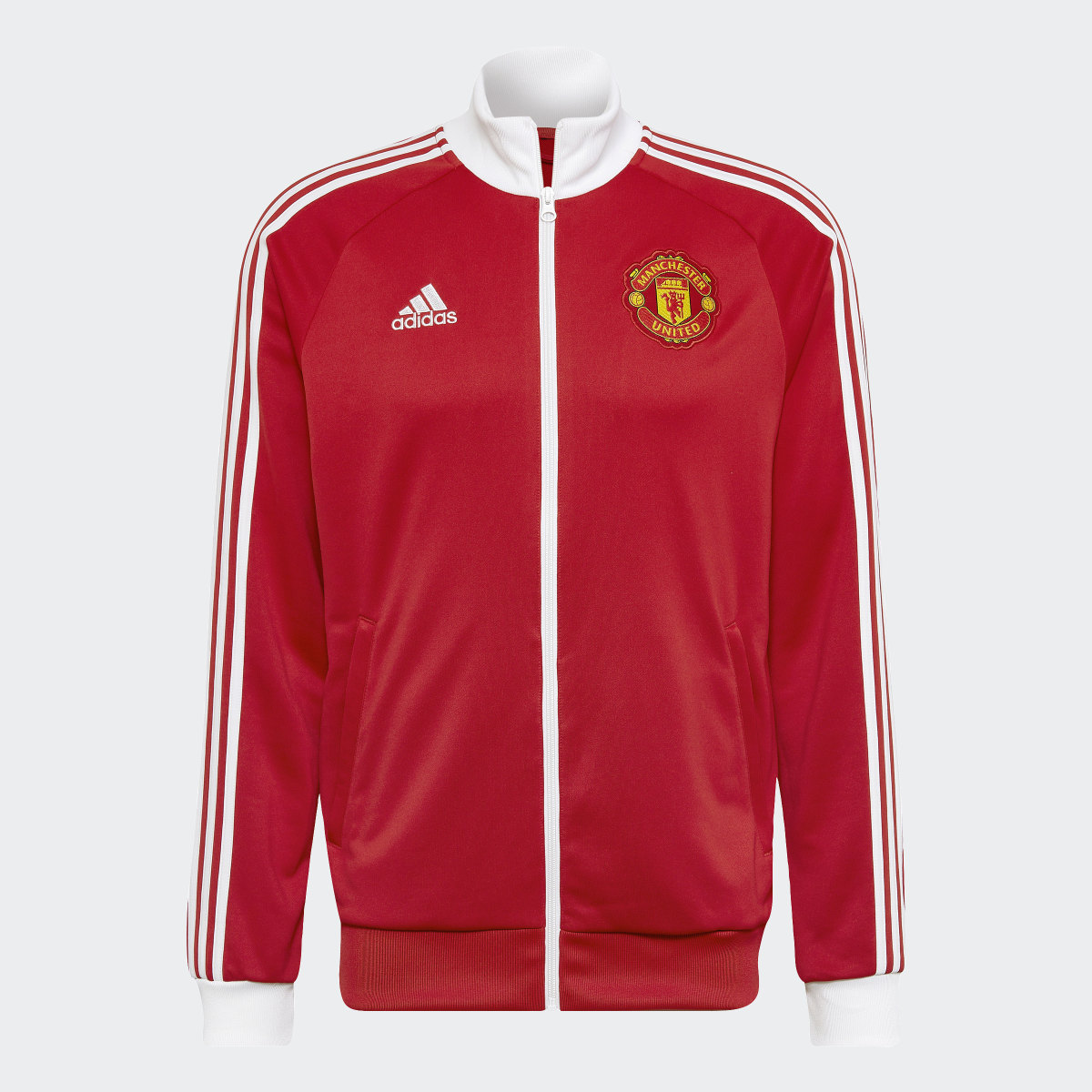 Adidas Chamarra Deportiva Manchester United 3 Franjas. 5