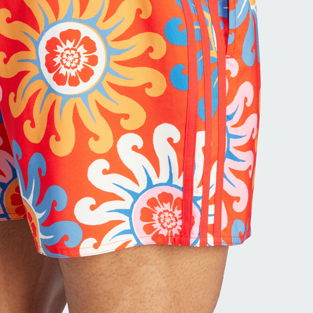 Adidas x FARM Rio Short-Length Badeshorts – Genderneutral. 8