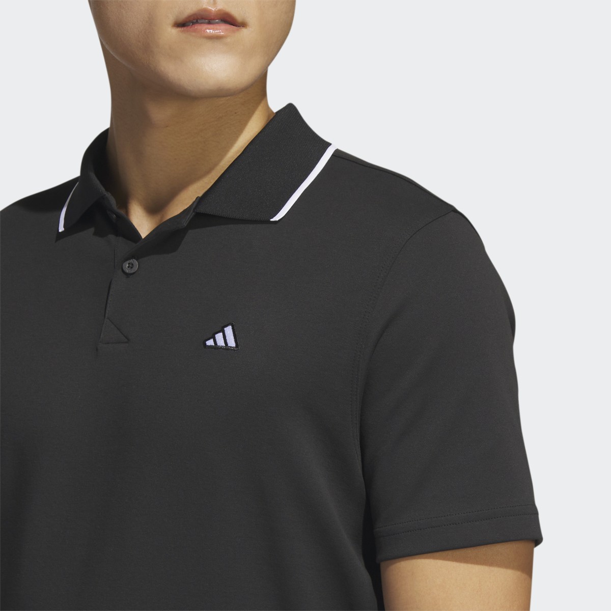 Adidas Go-To Piqué Golf Polo Shirt. 6