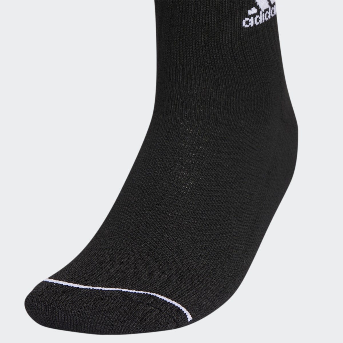 Adidas Cushioned 3-Stripes Crew Socks 3-Pack. 4