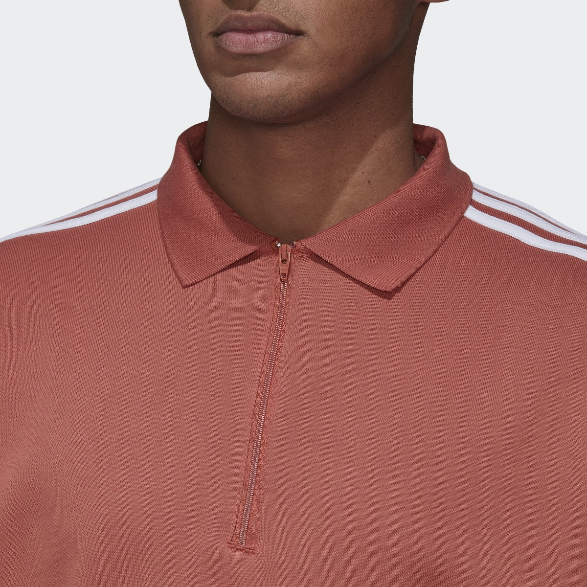 Adidas adicolor 3-Streifen Long Sleeve Poloshirt. 6