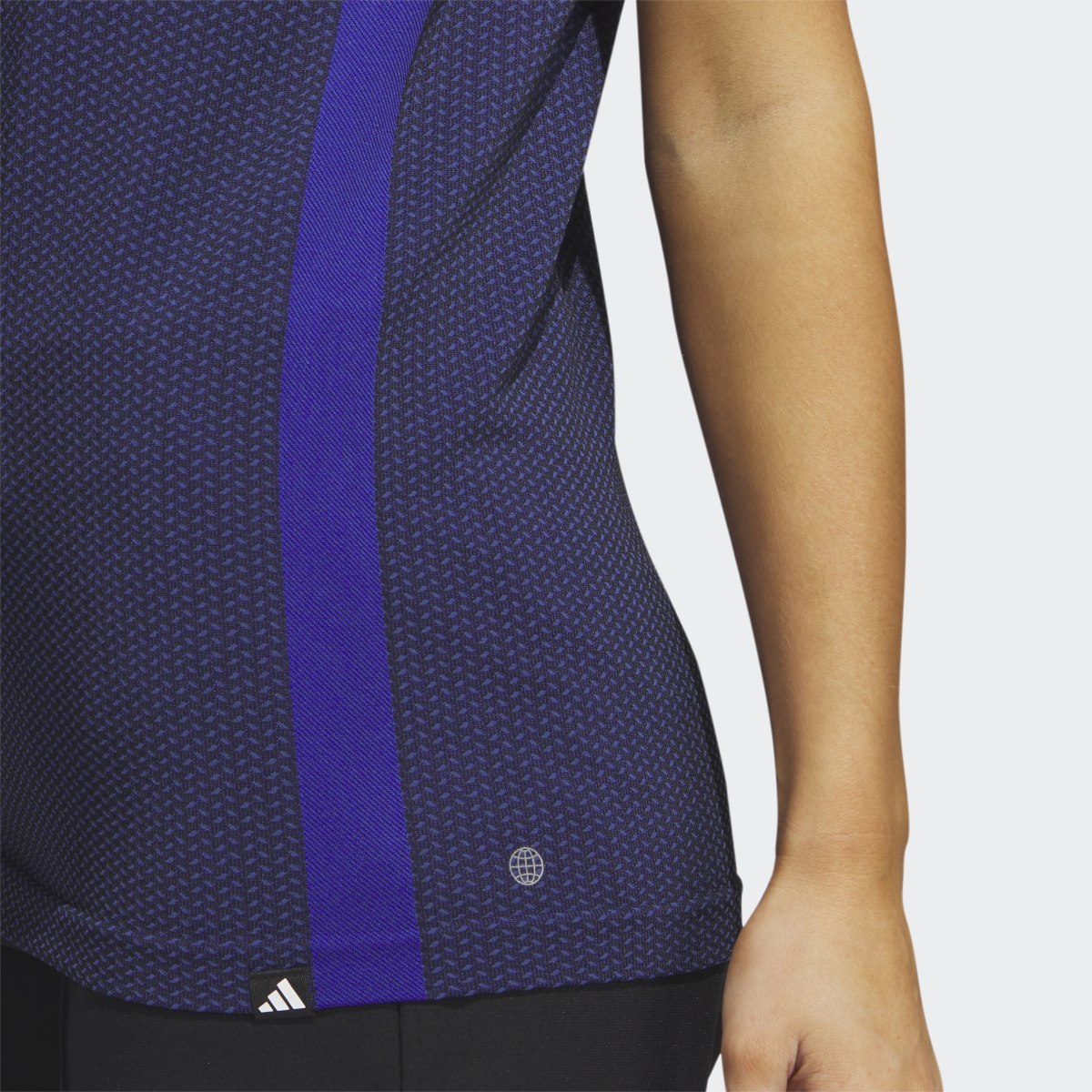 Adidas Ultimate365 Tour Sleeveless Primeknit Golf Polo Shirt. 7