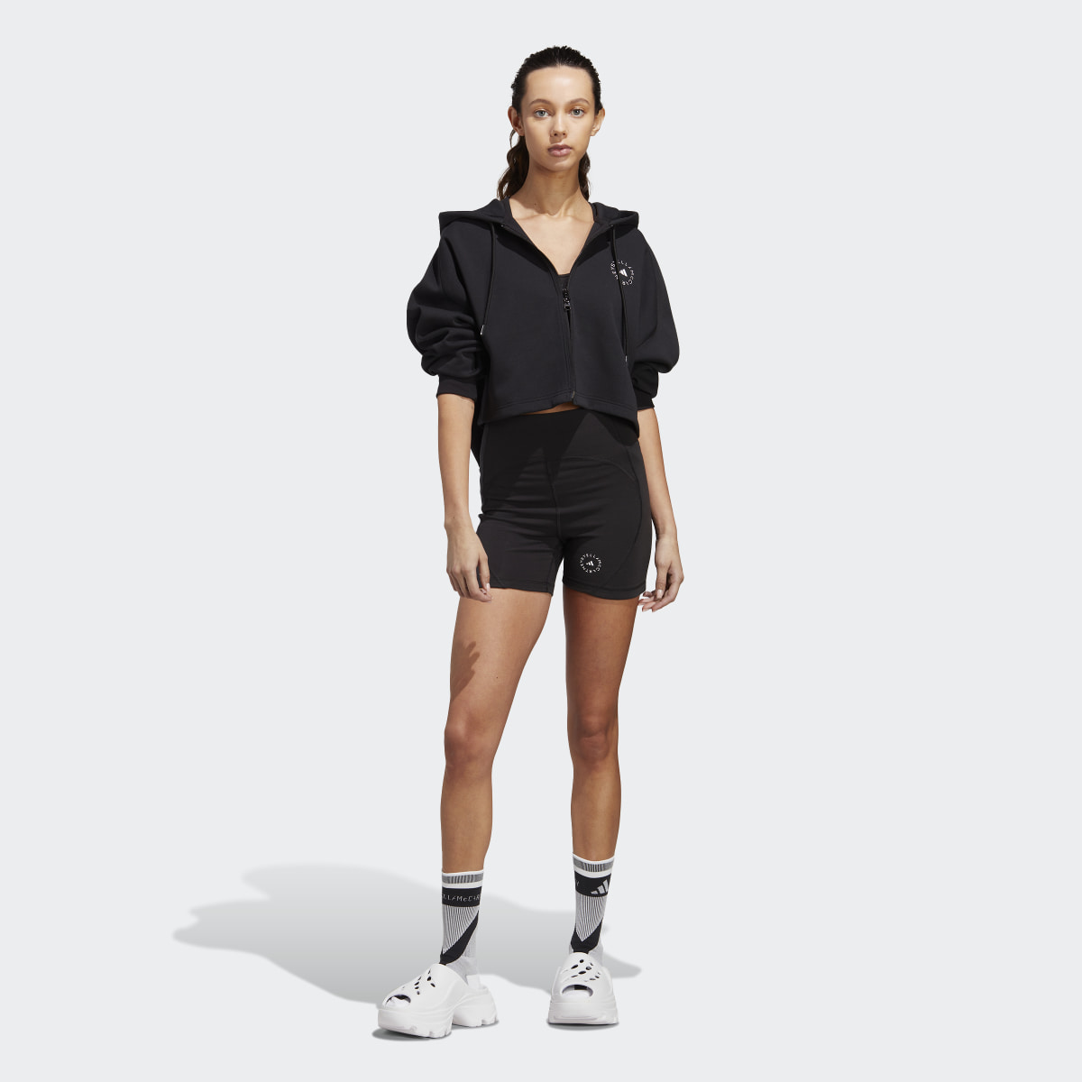 Adidas by Stella McCartney Cropped Kapuzenjacke. 5