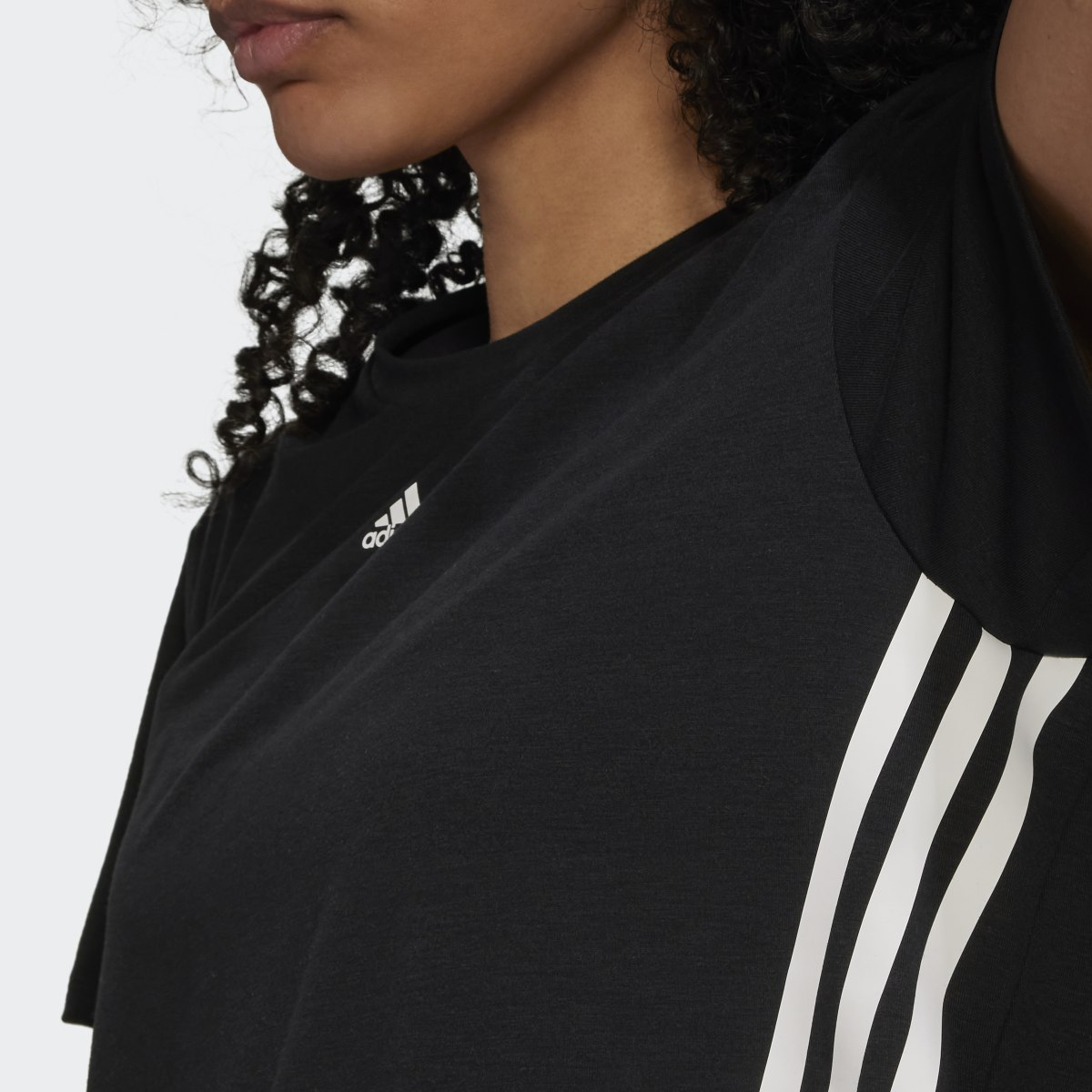 Adidas Train Icons 3-Stripes Tee. 9