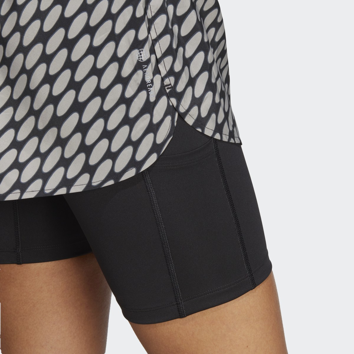 Adidas x Marimekko Run Icons 3 Bar Logo 2-in-1 Running Shorts. 6