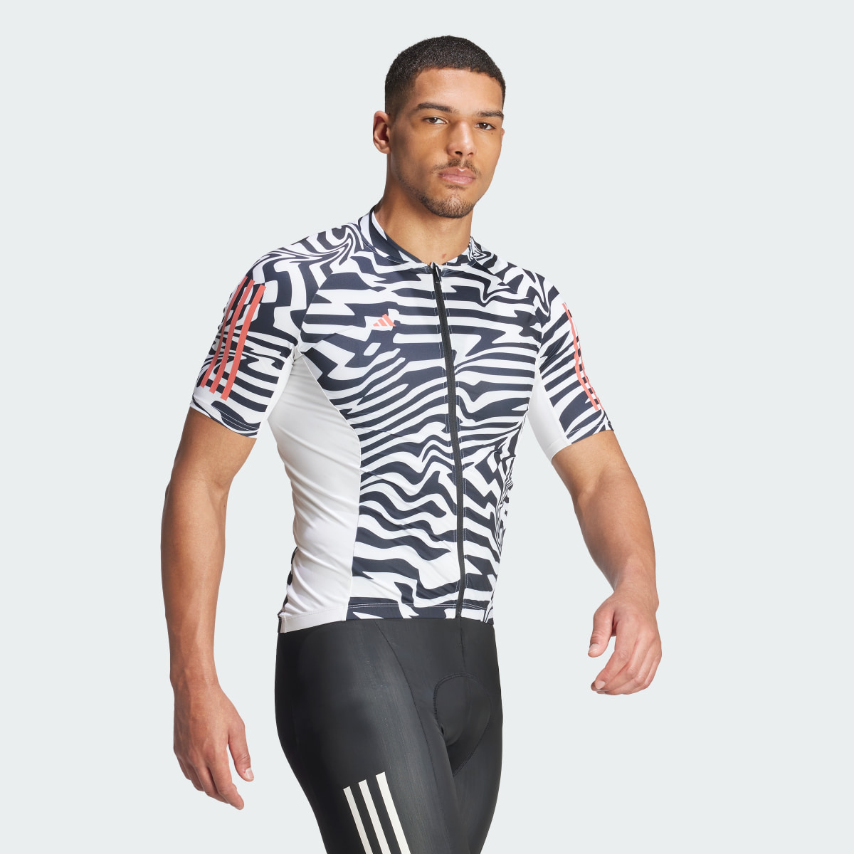 Adidas Maglia da ciclismo Essentials 3-Stripes Fast Zebra. 4