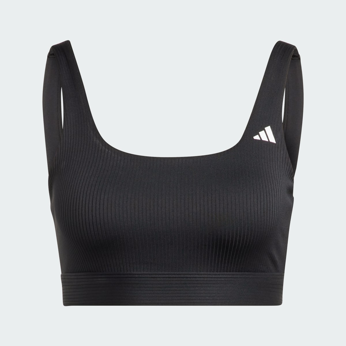 Adidas Top Deportivo Training Soporte Ligero Acanalado. 5