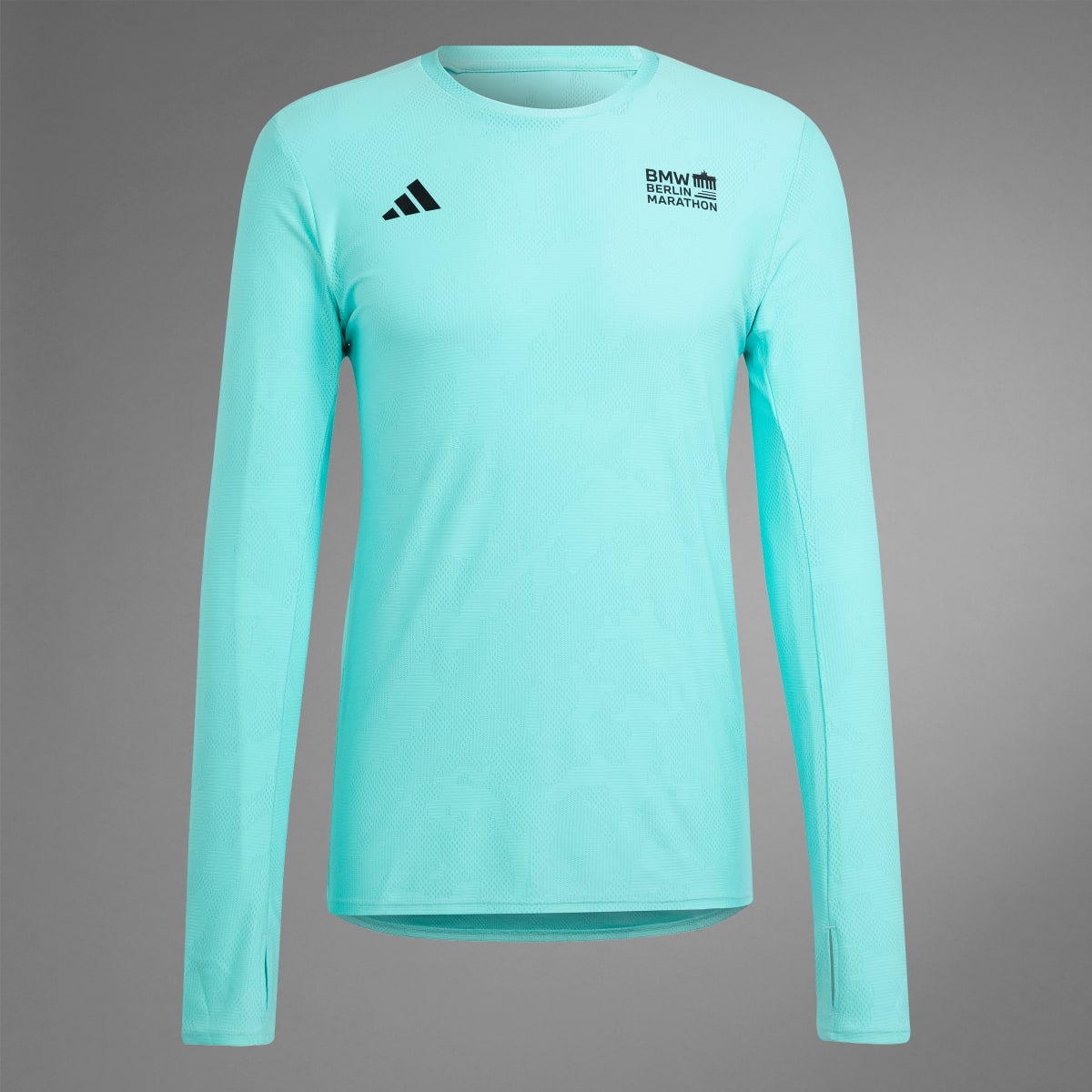 Adidas BMW BERLIN-MARATHON 2023 Made to Be Remade Long-Sleeve Top. 9