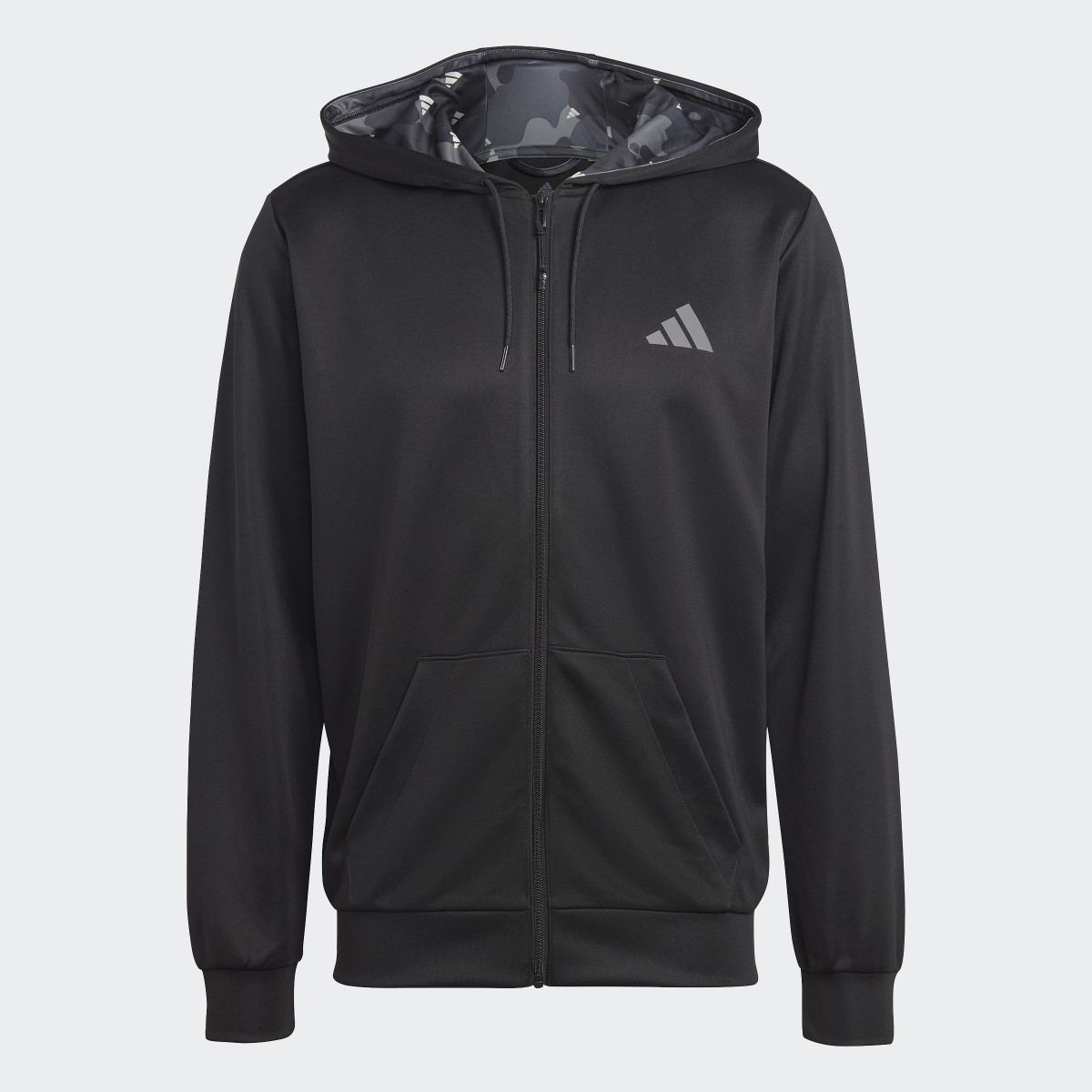 Adidas Veste entièrement zippée Train Essentials Seasonal Training. 6