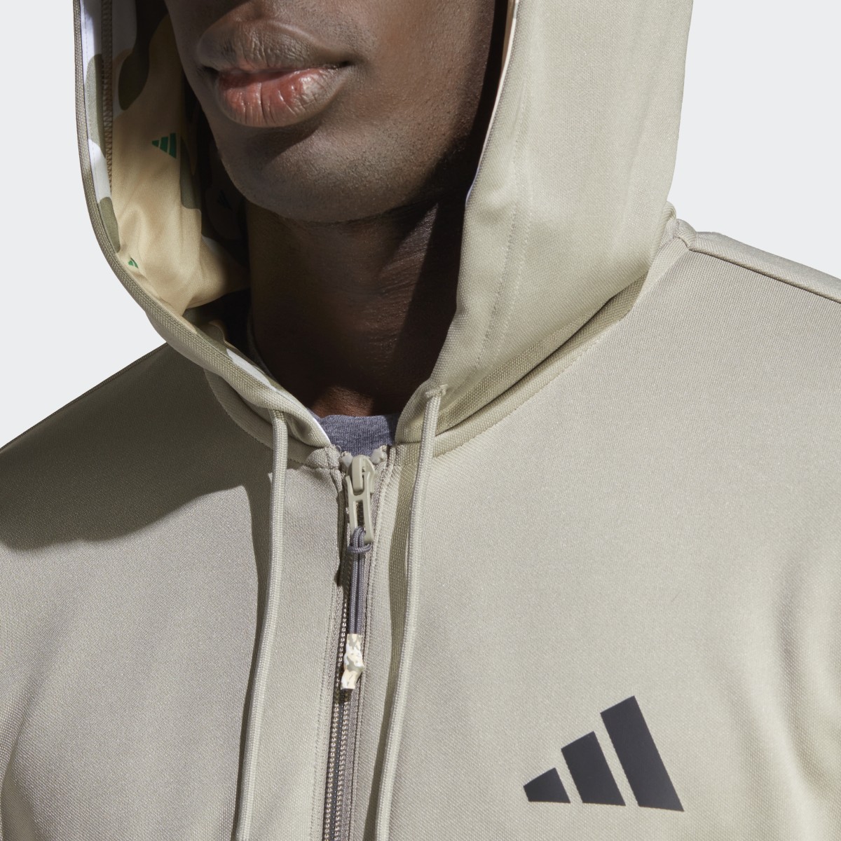 Adidas Train Essentials Seasonal Training Full-Zip Jacket. 6