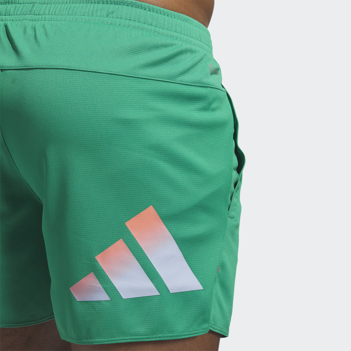 Adidas Run Icons 3 Bar Logo Shorts. 6