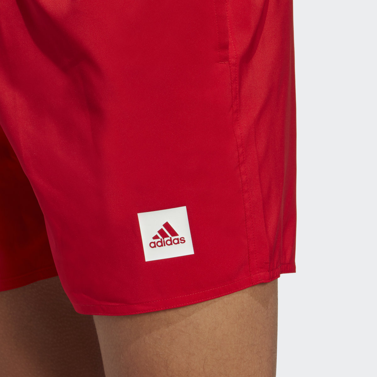 Adidas Shorts de Natación Cortos de Color Sólido. 6