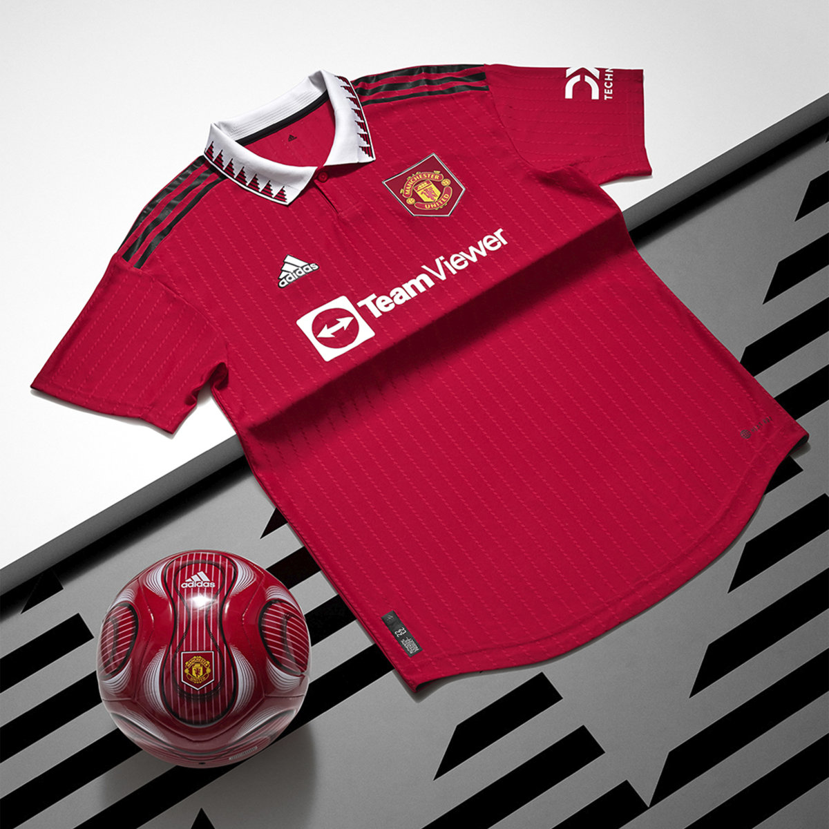 Adidas Jersey Oficial Uniforme Local Manchester United 22/23. 4