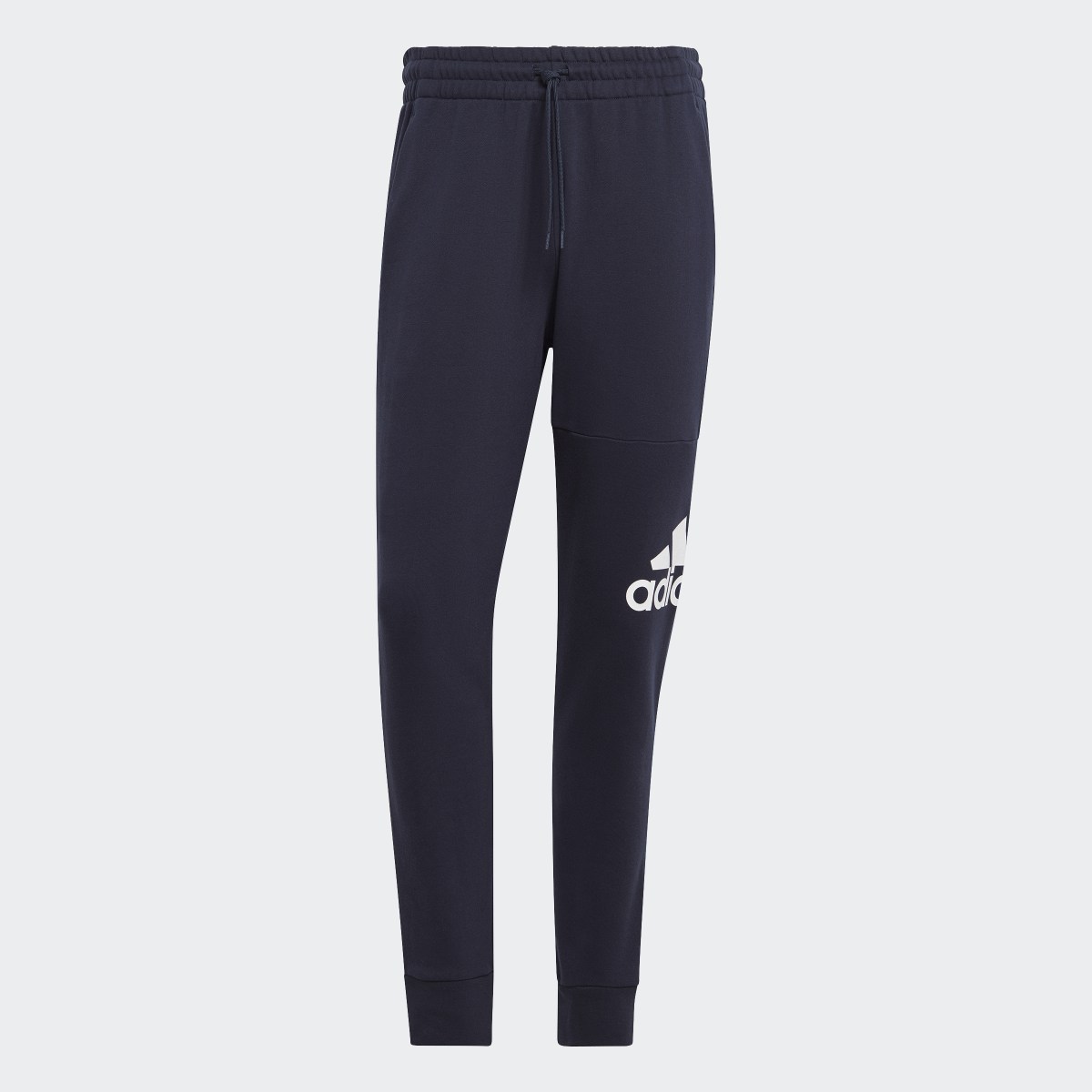 Adidas Essentials French Terry Tapered Cuff Logo Hose. 4