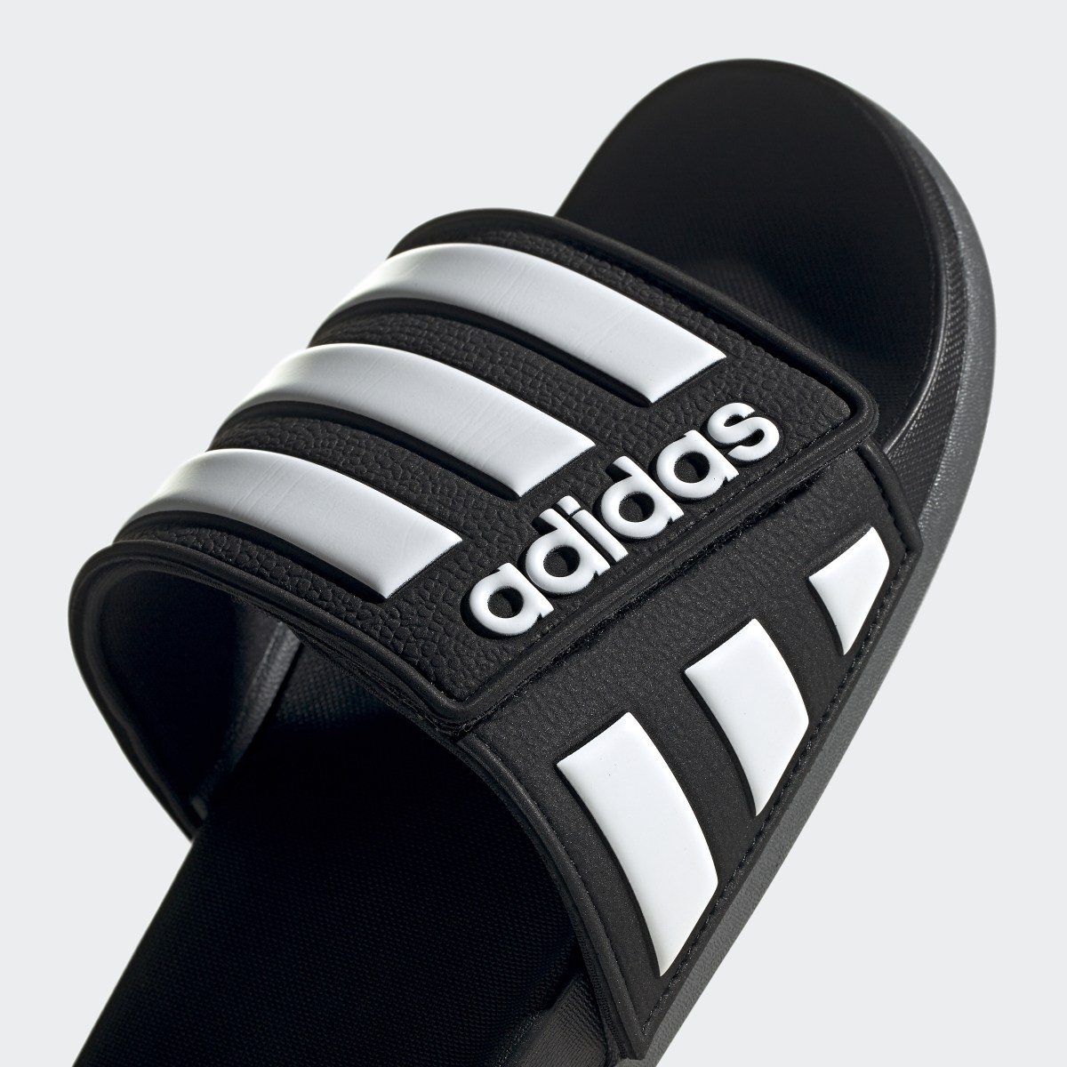 Adidas Adilette Comfort Adjustable Slides. 10