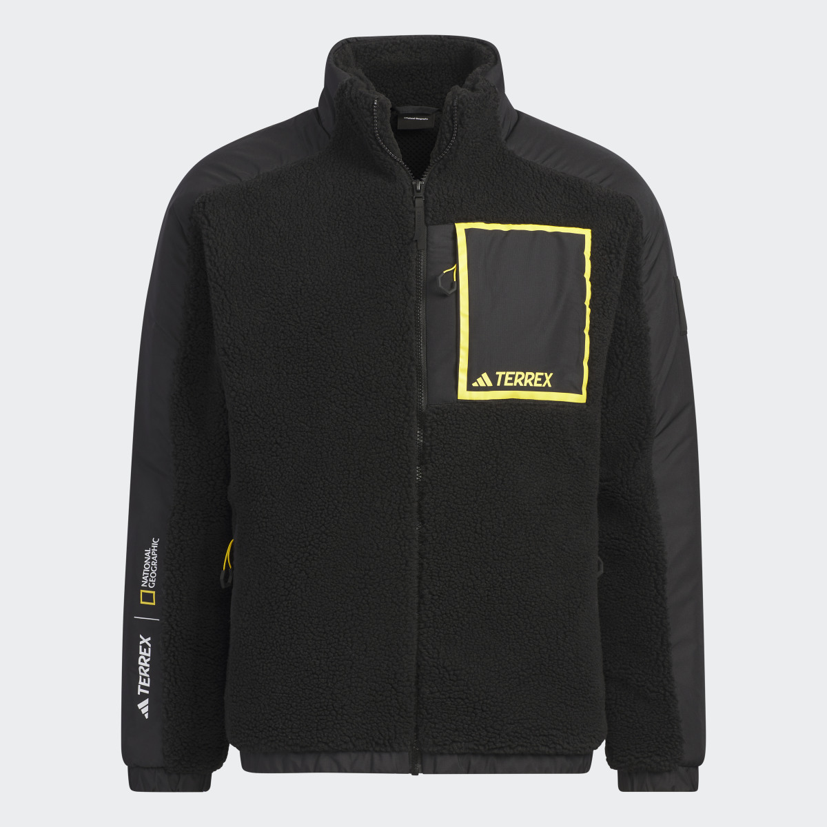 Adidas Chaqueta National Geographic High-Pile Fleece. 5