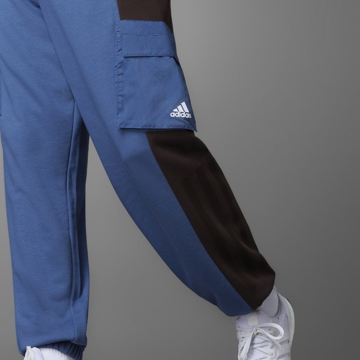 Adidas Colorblock French Terry Joggers. 9