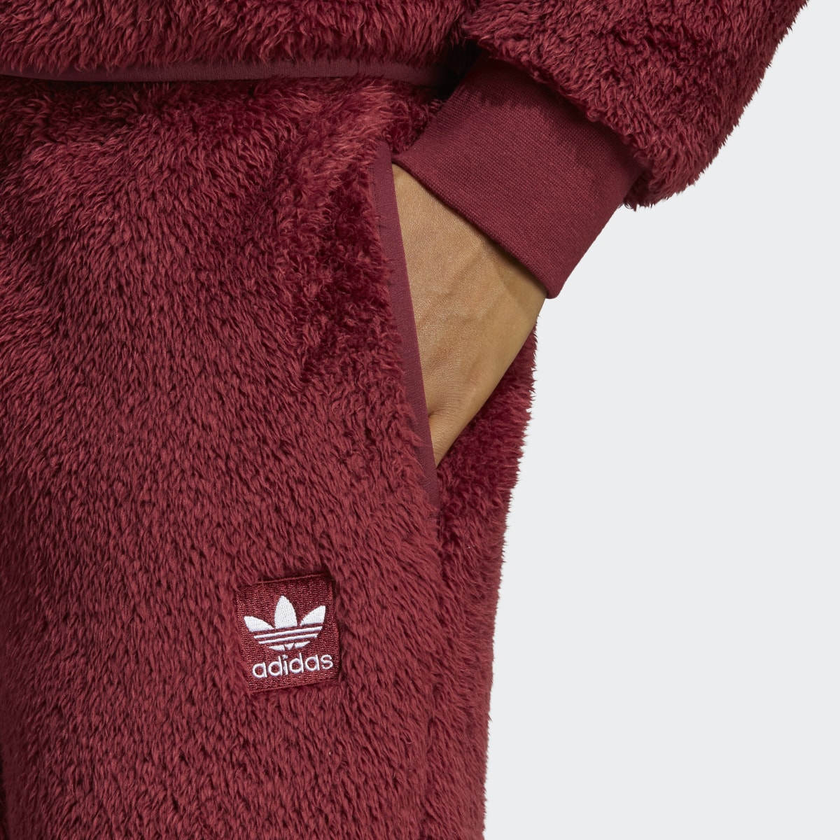 Adidas Essentials+ Fluffy Teddy Pants. 5