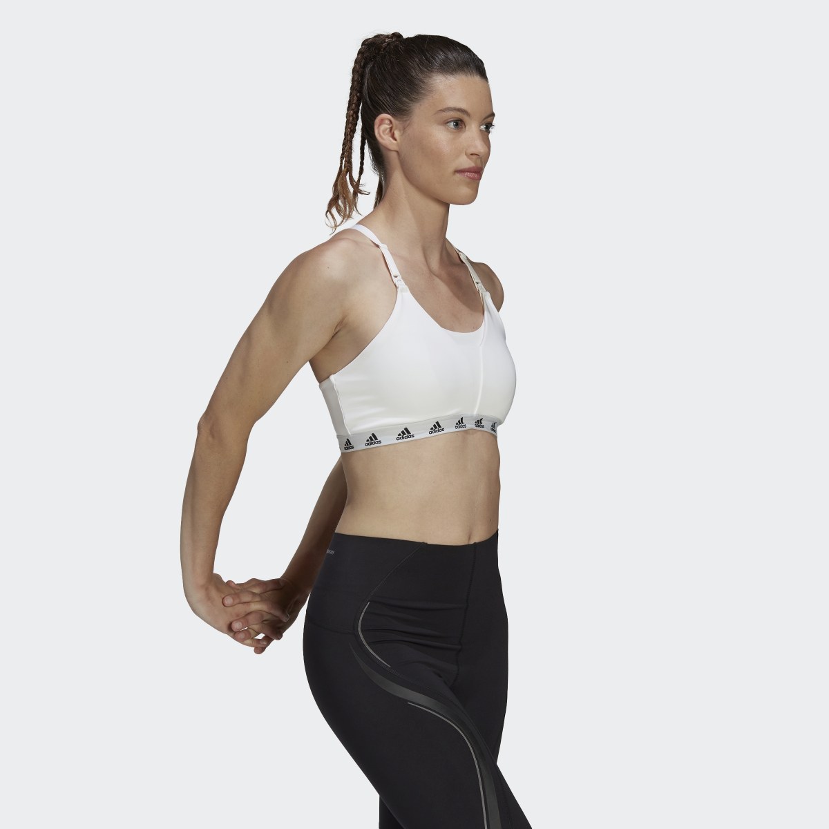 Adidas Grow Positivity Everyday Light Support Nursing Bra. 4