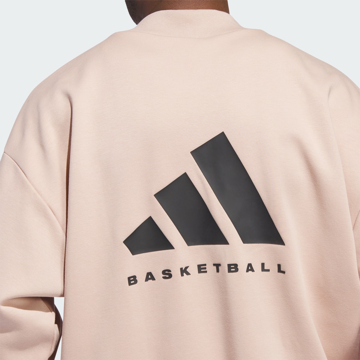 Adidas Basketball Crew Sweatshirt. 7
