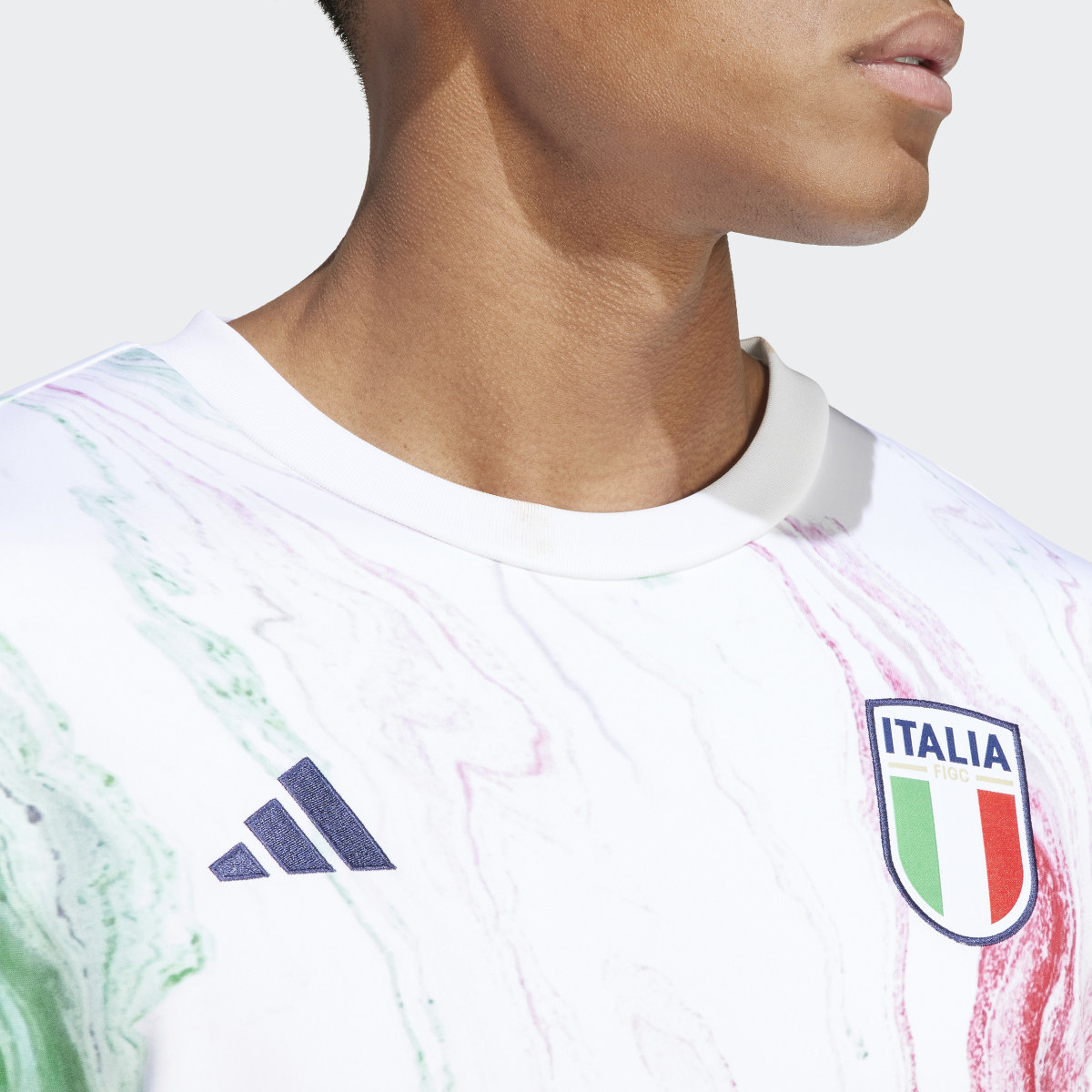 Adidas Italy Pre-Match Warm Top. 6