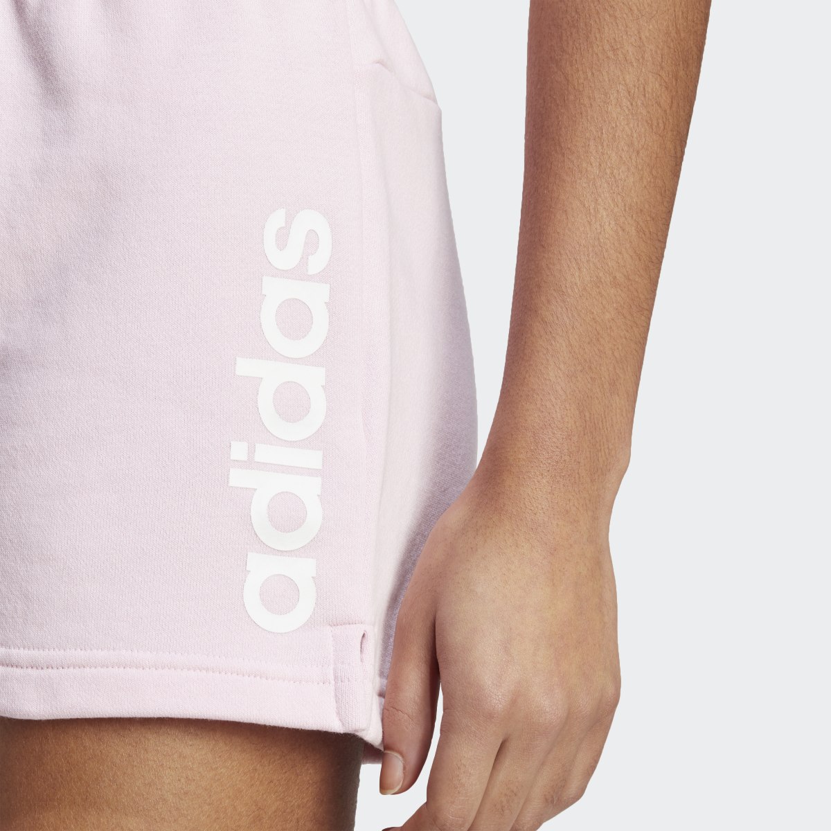 Adidas Essentials Linear French Terry Shorts. 5
