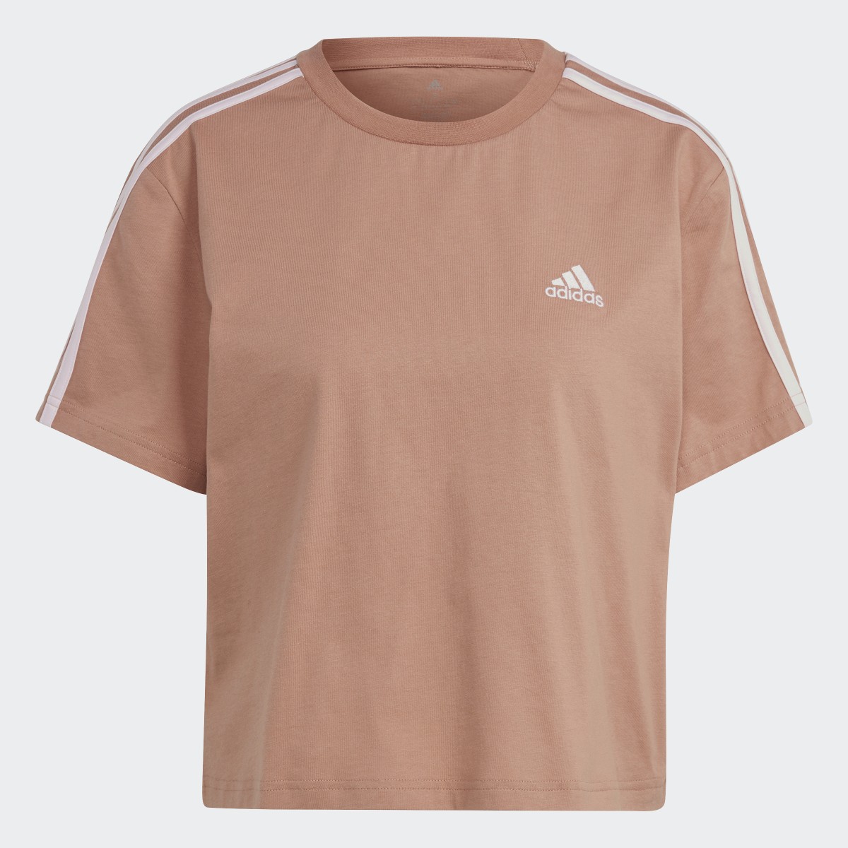 Adidas Crop top en jersey Essentials 3-Stripes. 5