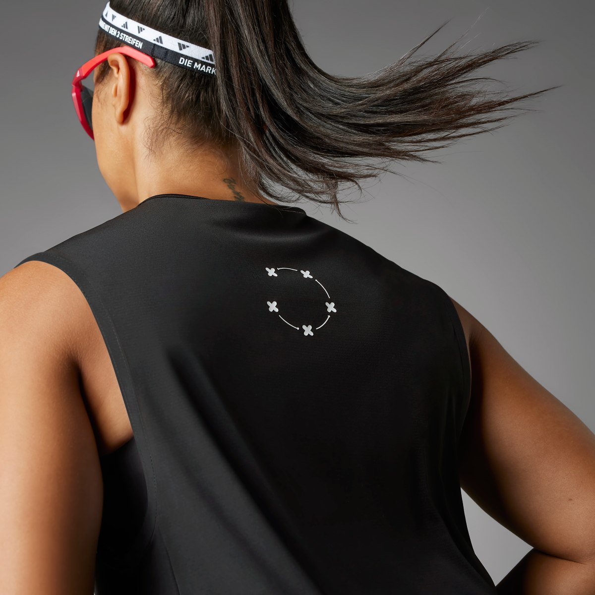 Adidas NYC Running Singlet (Gender Neutral). 8