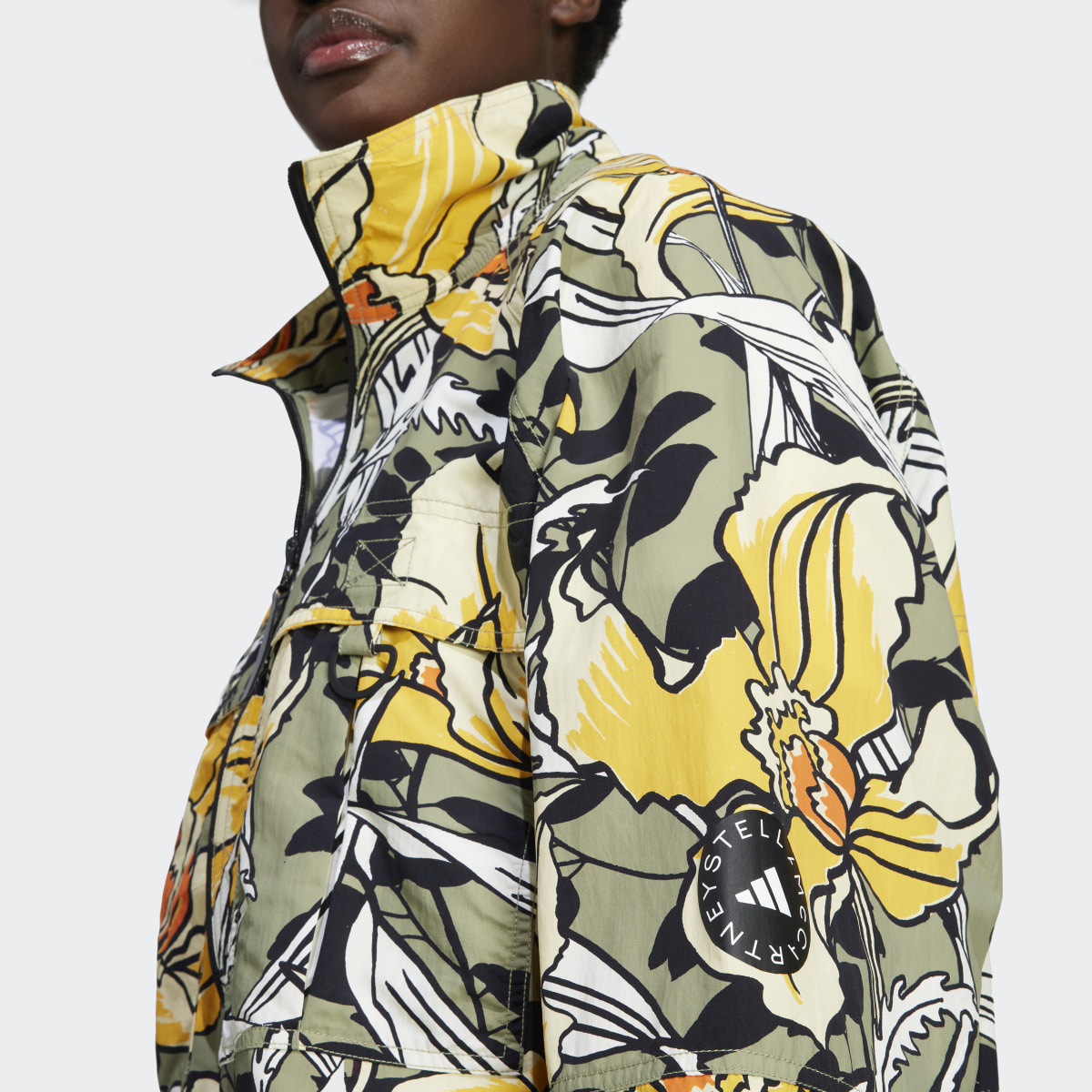 Adidas by Stella McCartney TrueCasuals Woven Printed Track Jacket. 7