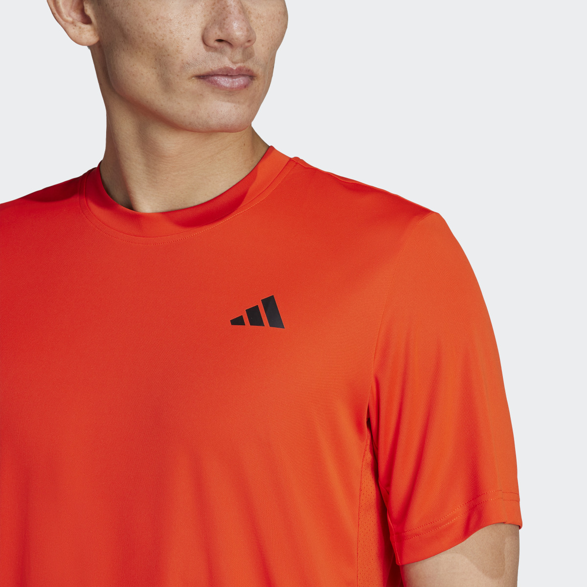 Adidas Club 3-Stripes Tennis T-Shirt. 7