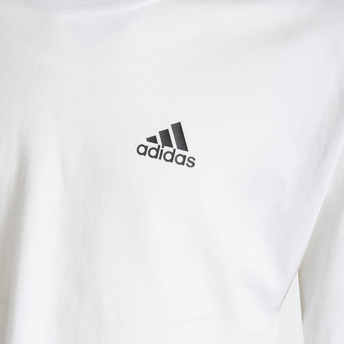 Adidas T-shirt Larga em Algodão de Produção Biológica 3-Stripes Future Icons. 4