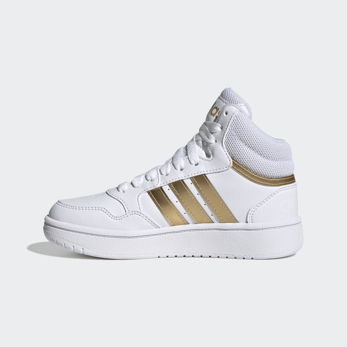 Adidas Hoops Mid Lace Shoes. 7