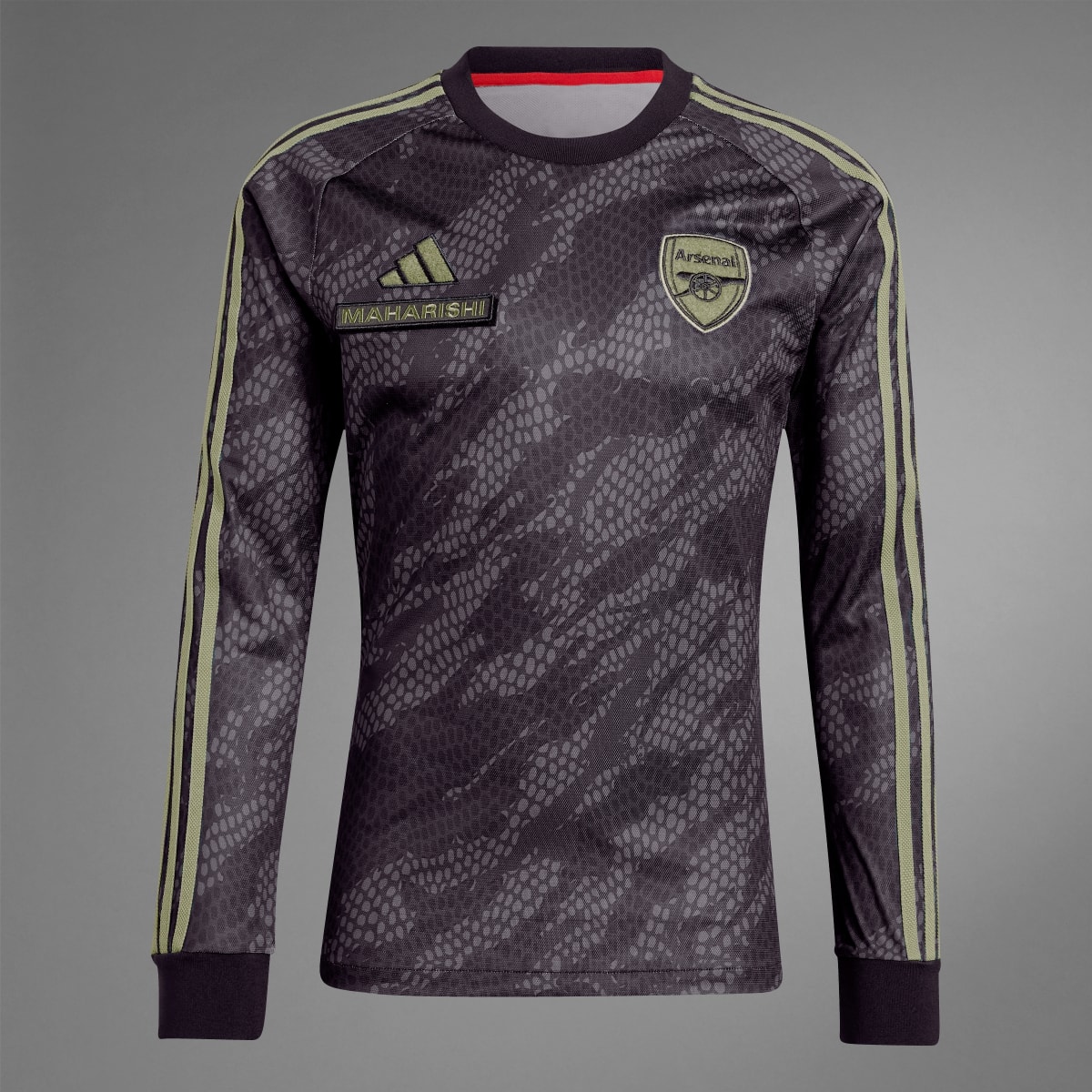 Adidas Arsenal x Maharishi Long Sleeve Jersey. 10