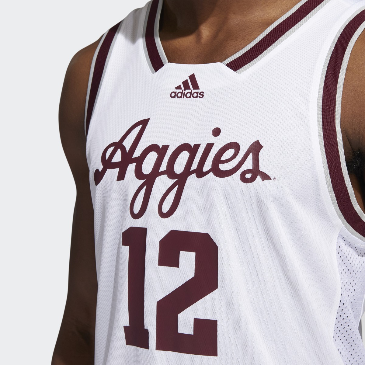 Adidas Aggies Swingman Jersey. 6