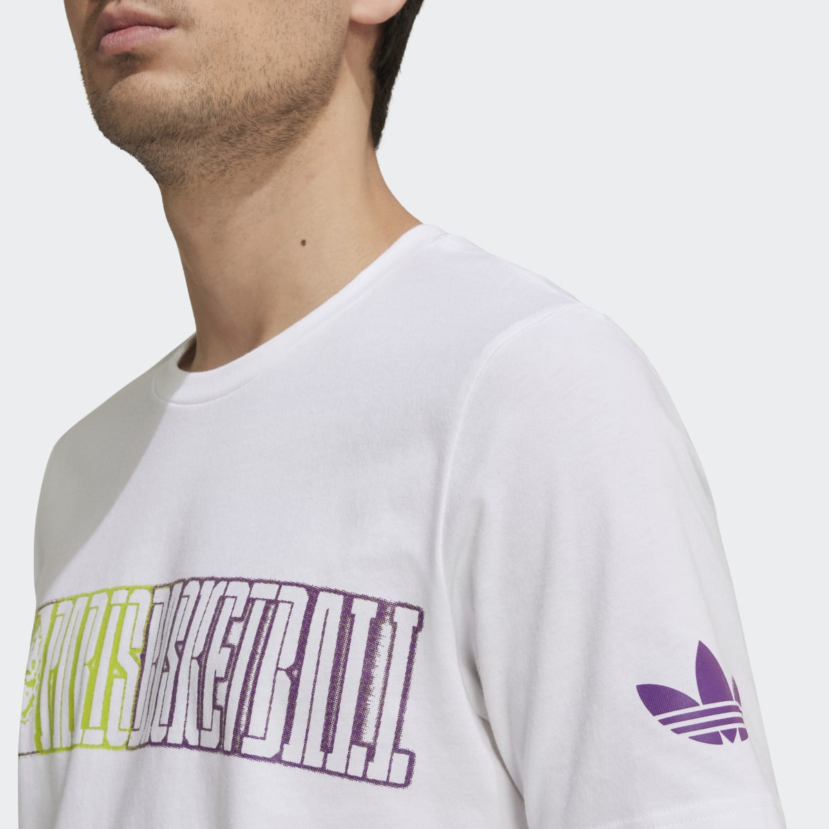 Adidas x Paris Basketball Paris Pour Paris T-Shirt. 6