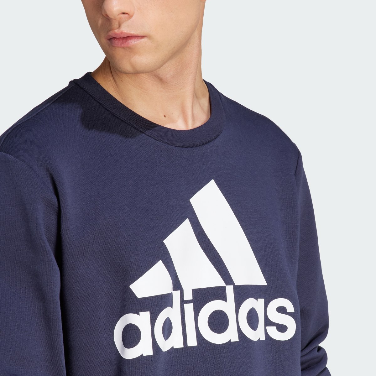 Adidas Essentials Fleece Big Logo Sweatshirt. 6