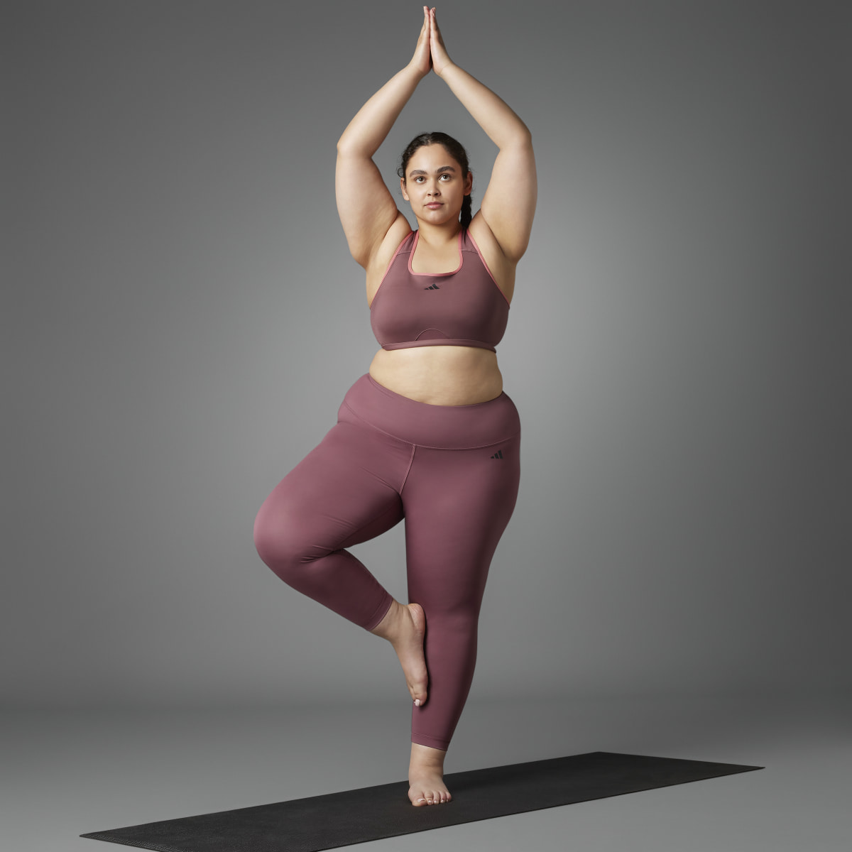 Adidas Authentic Balance Yoga 7/8 Leggings (Plus Size). 8