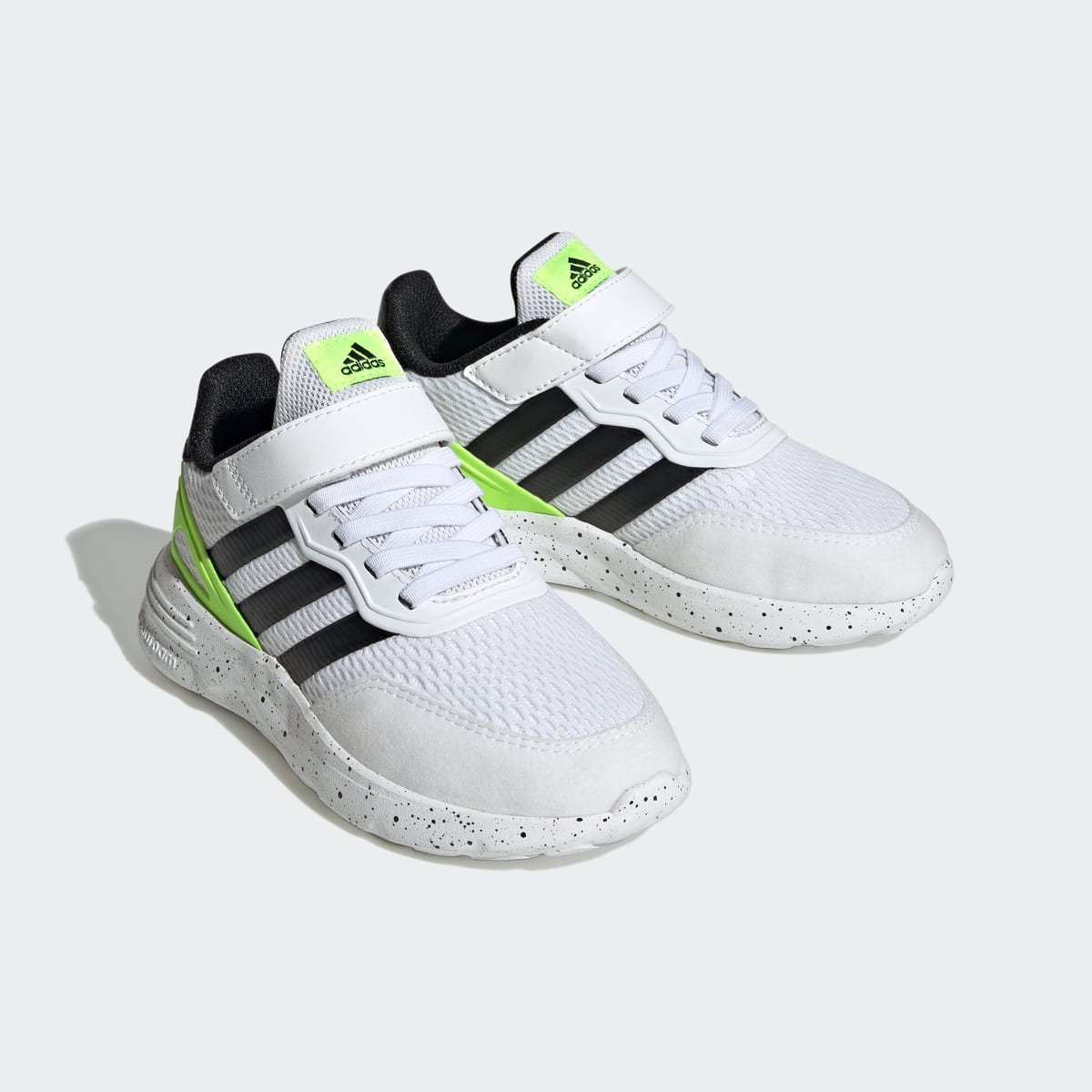 Adidas Chaussure à lacets élastiques et scratch Nebzed. 5