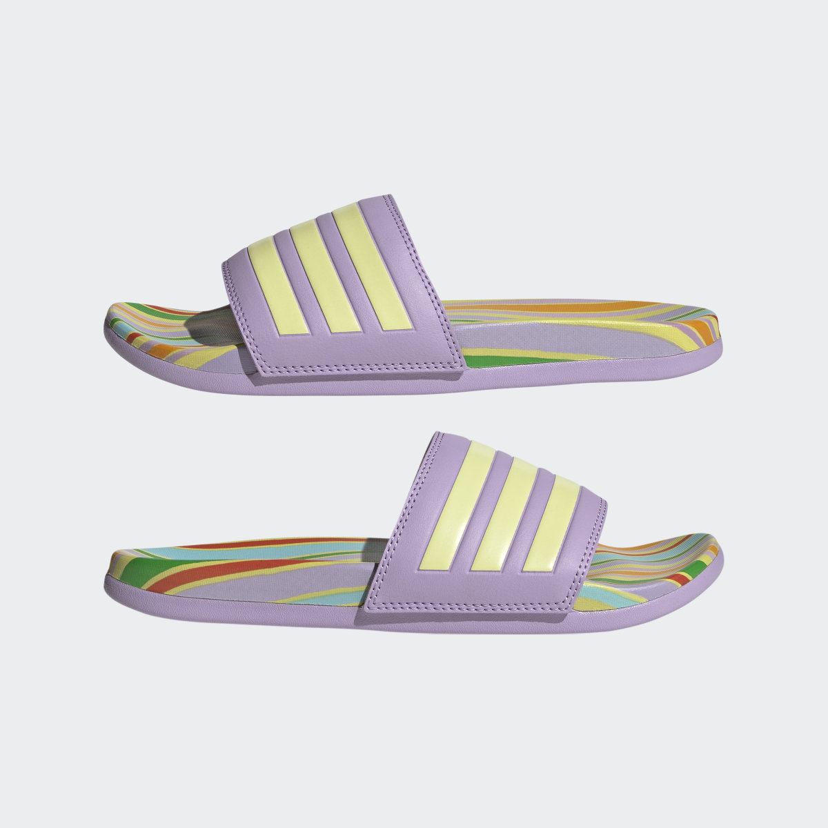 Adidas adilette Comfort Sandals. 8