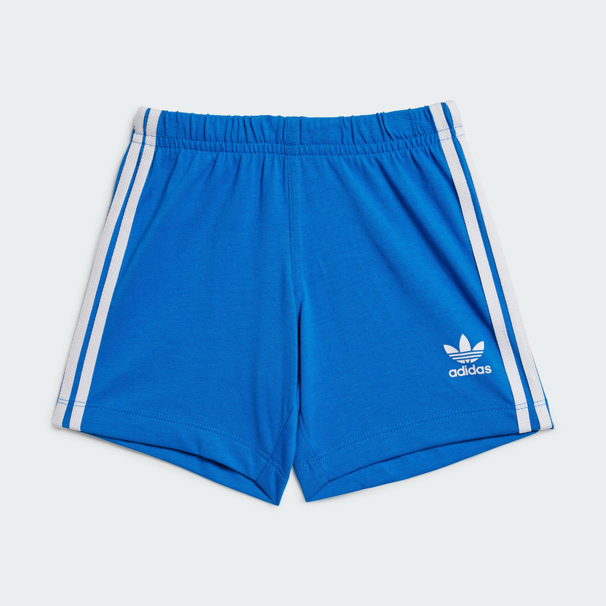 Adidas Trefoil Shorts und T-Shirt Set. 5