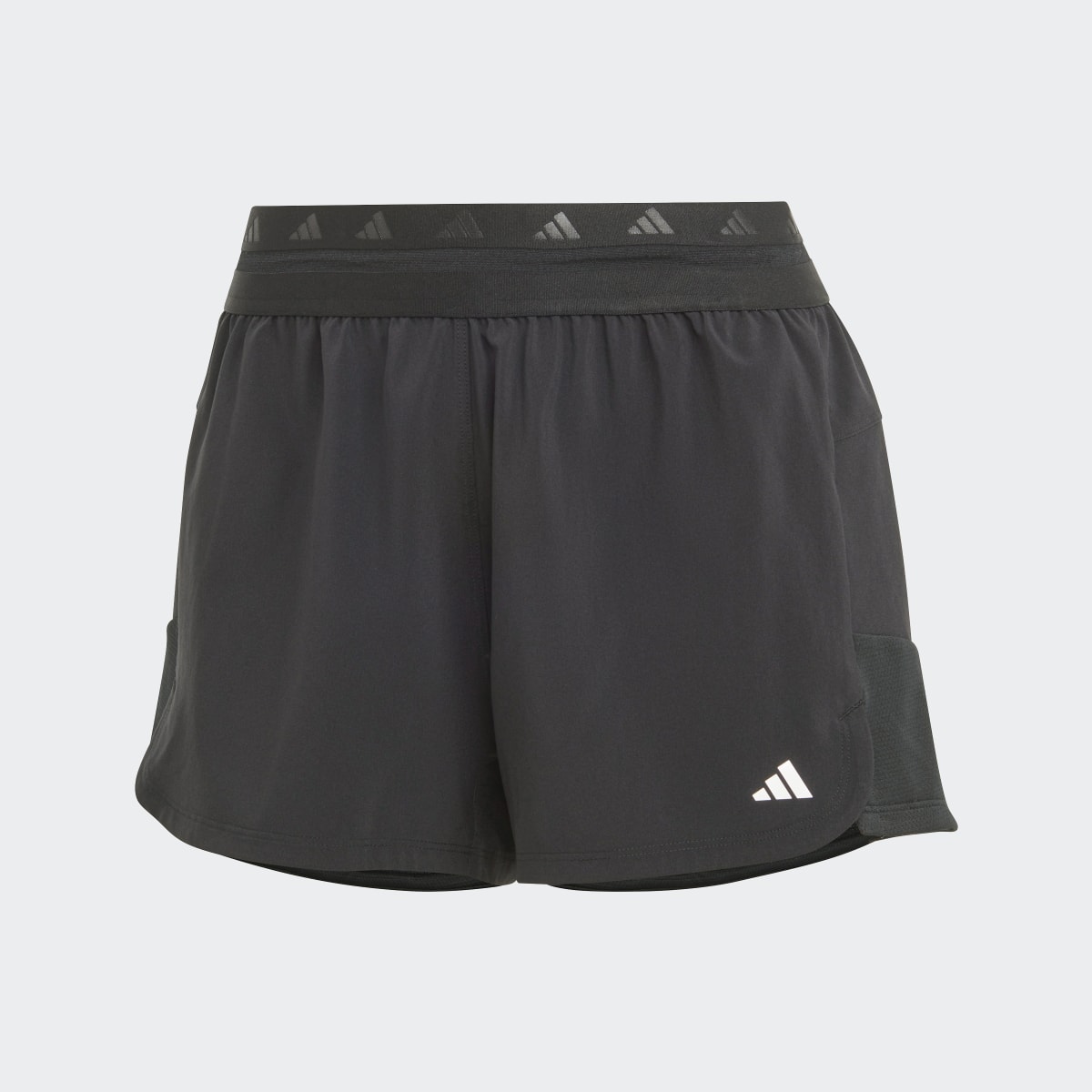 Adidas Training Hyperglam Pacer Shorts. 4