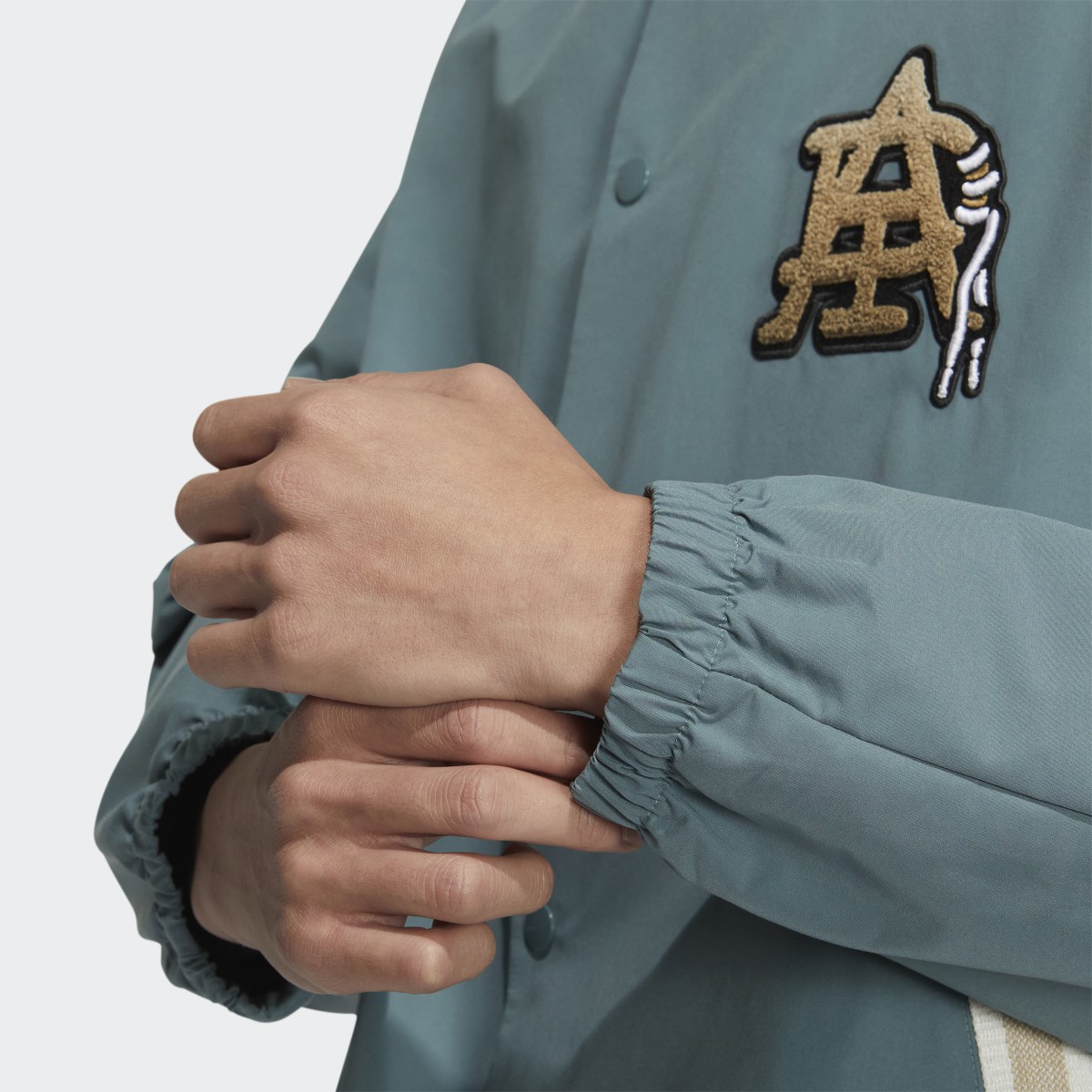 Adidas Modern Collegiate Coach Jacket. 6