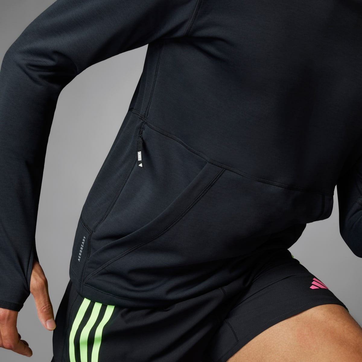 Adidas Own the Run adidas Runners Hoodie – Genderneutral. 9