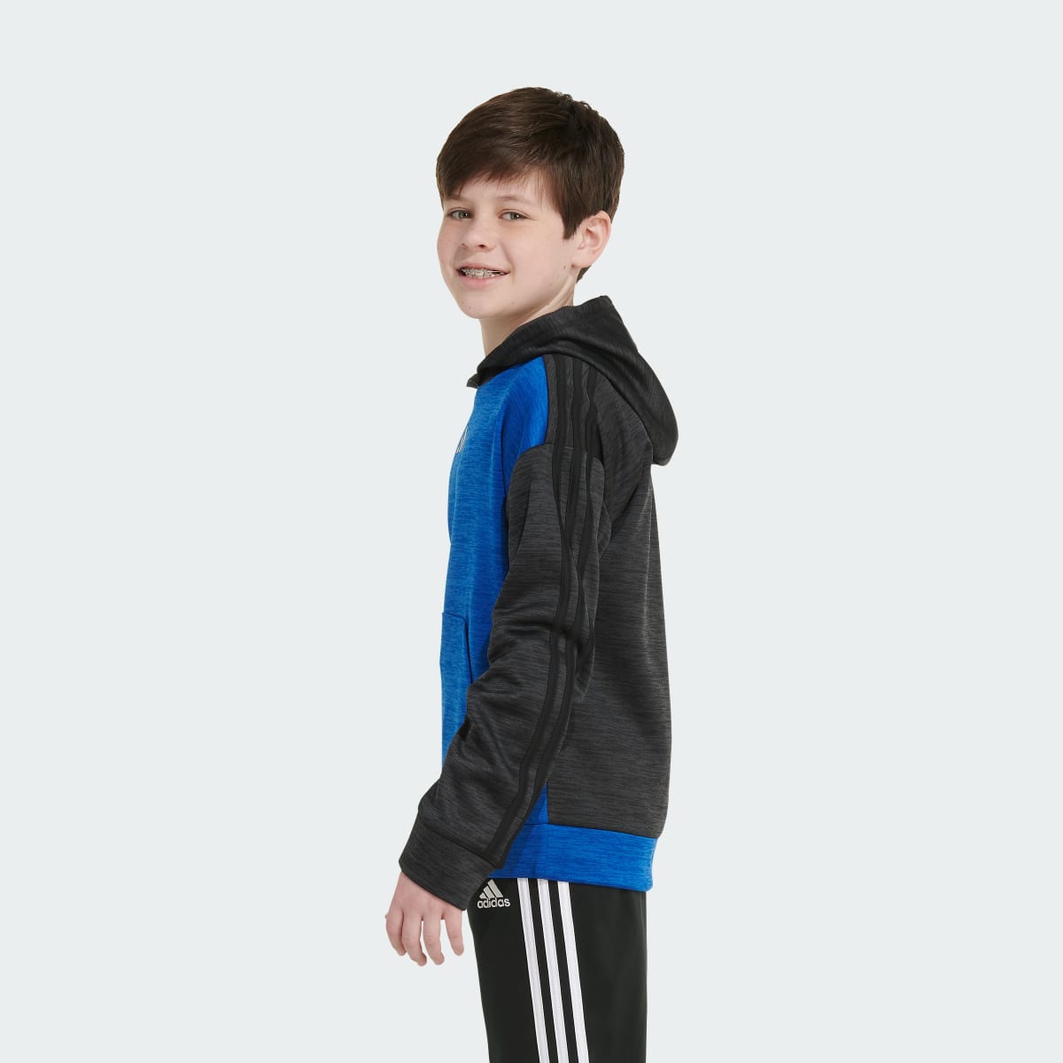 Adidas Long Sleeve Game and Go Mélange Hoodie. 5