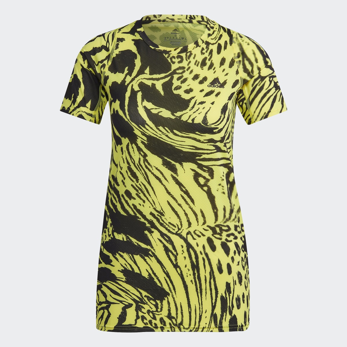 Adidas Playera de Running Fast Estampada. 5