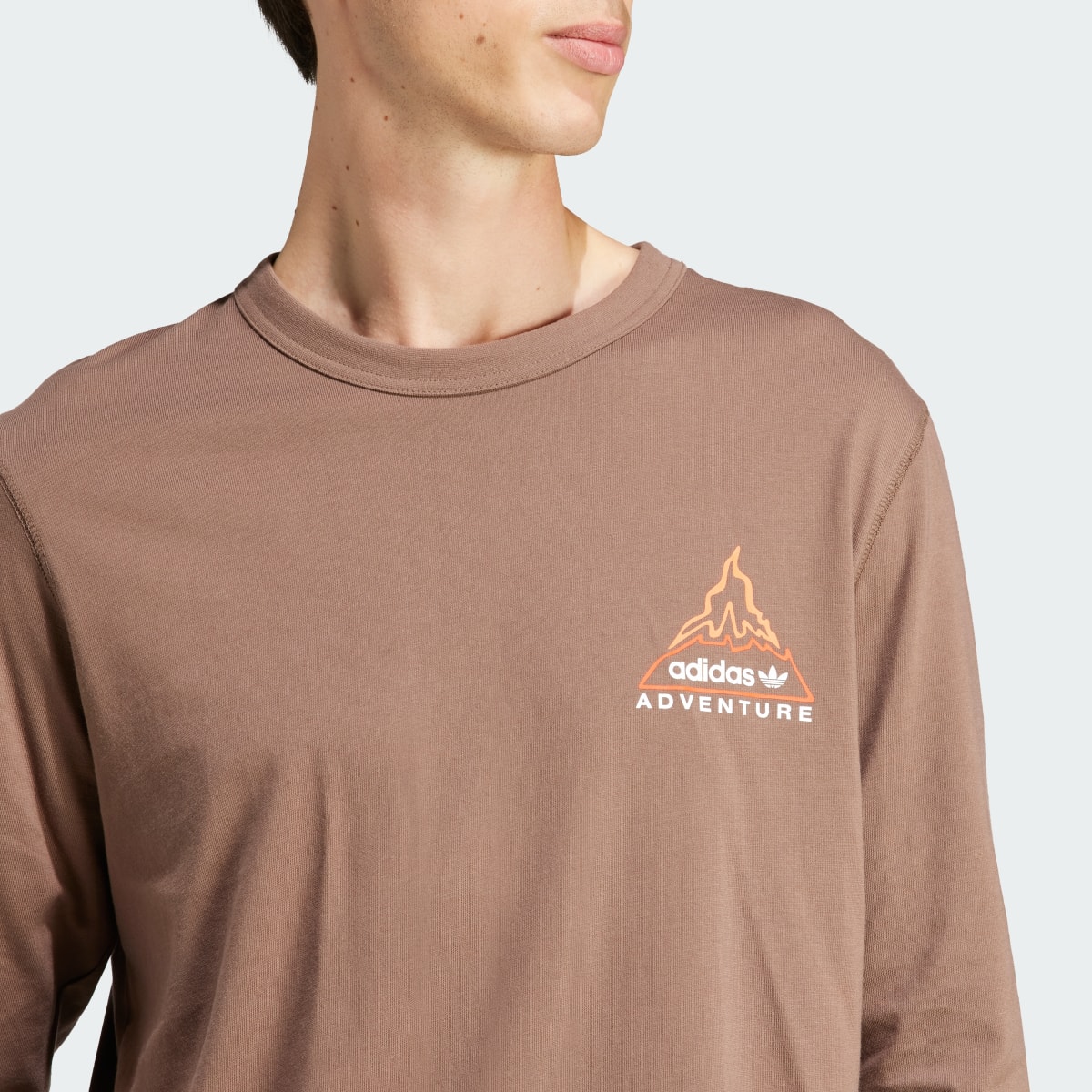 Adidas Adventure Graphic Long Sleeve Tee. 6