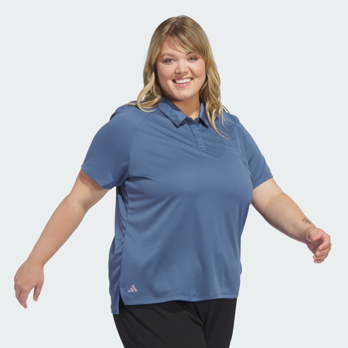 Adidas Ultimate365 HEAT.RDY Polo Shirt (Plus Size). 4