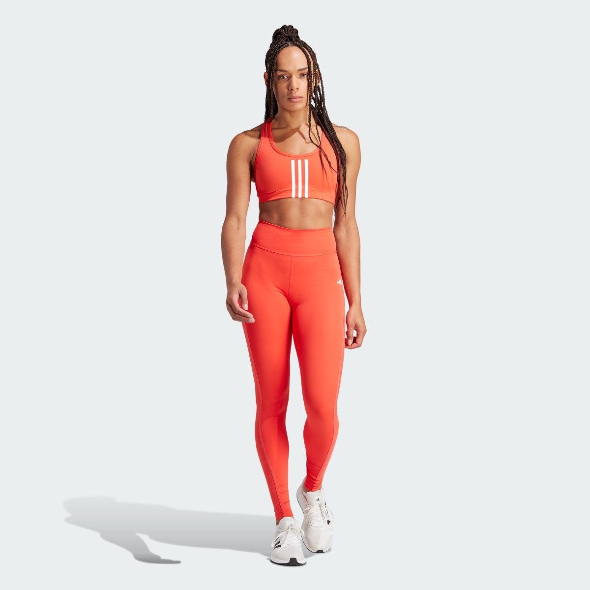 Adidas Leggings Optime Mesh Full-Length. 5